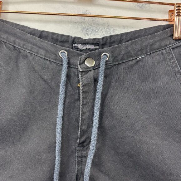 Tyte Jeans Vintage Y2k Black shorts Size 5 Small Drawstring Cali Surf Girl Baggy - Picture 8 of 15